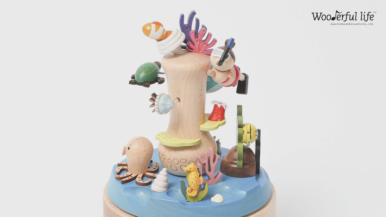 wooden-music-boxes-coral-reef-snorkeling