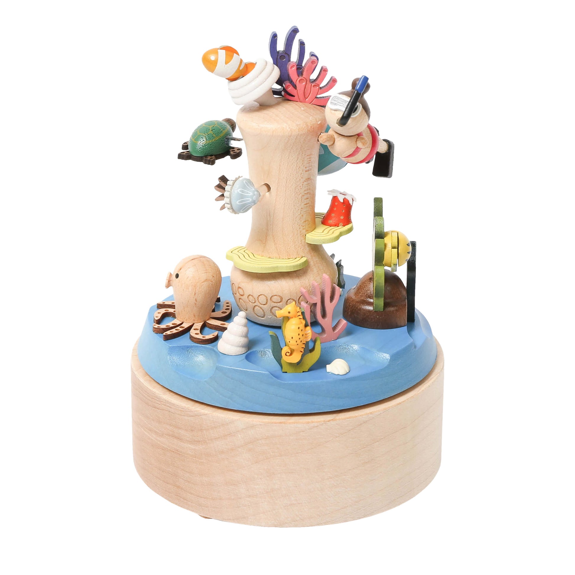 wooden-music-box-coral-reef-snorkeling